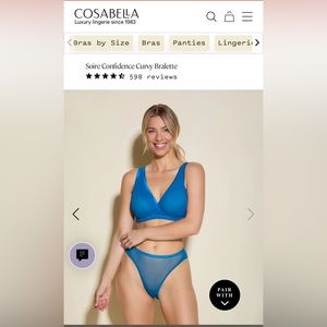 Cosabella Soire Confidence Curvy Bralette